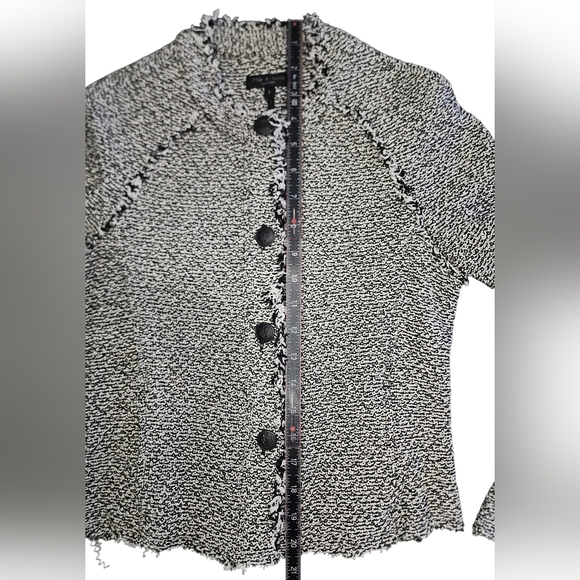 Rag & Bone Tweed Cotton Knit Button-Up Jacket, Womens 2 - Picture 11 of 11